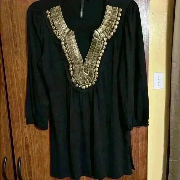 Kay Celine Medium Tunic Black Metal trim - Picture 6 of 8